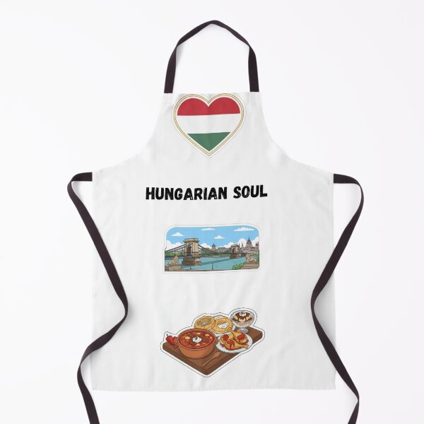Item preview, Hungarian Soul - Hungary Pride Design with Budapest and Traditional food designed and sold by Mastalina99.