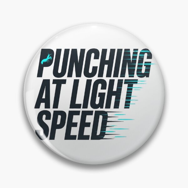 Item preview, Punching at Light Speed Funny Mantis Shrimp Science Joke Retro Design designed and sold by BoldBrushfine.
