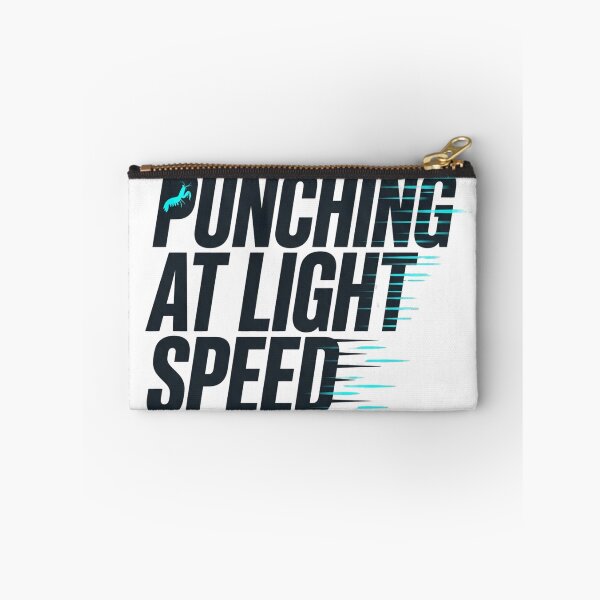 Item preview, Punching at Light Speed Funny Mantis Shrimp Science Joke Retro Design designed and sold by BoldBrushfine.