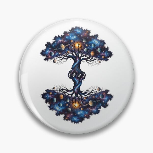 Item preview, Celestial Cosmic Tree of Life - Galaxy Fantasy Art designed and sold by Dzblack.