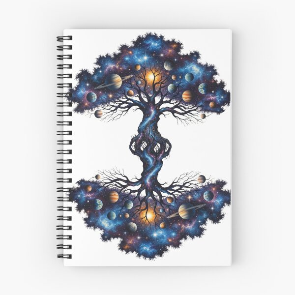 Item preview, Celestial Cosmic Tree of Life - Galaxy Fantasy Art designed and sold by Dzblack.