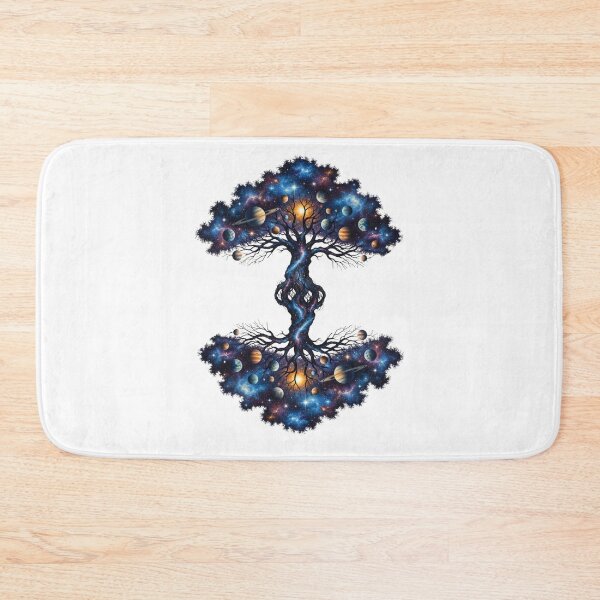 Item preview, Celestial Cosmic Tree of Life - Galaxy Fantasy Art designed and sold by Dzblack.