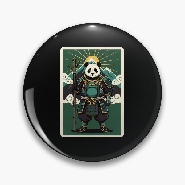 Item preview, Samurai Panda Warrior Japanese Style Cute Animal  designed and sold by JordynLadukeg65.