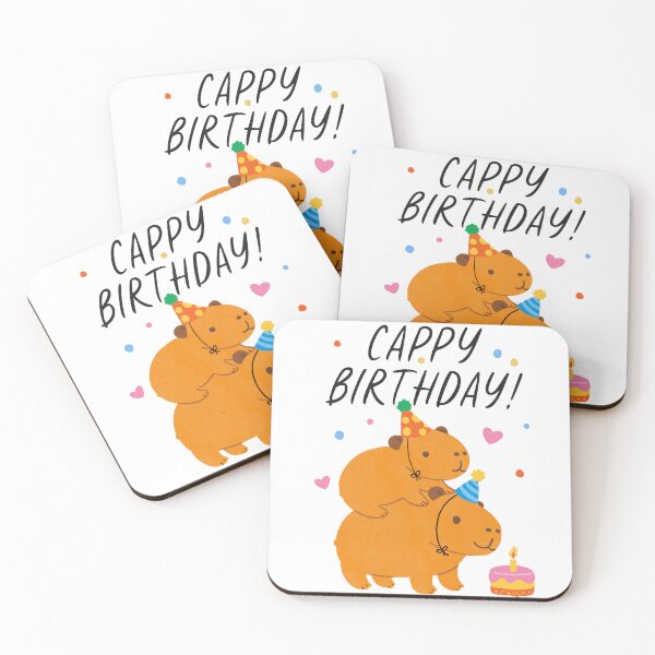 Item preview, cappy birthday designed and sold by wesdesignshop.