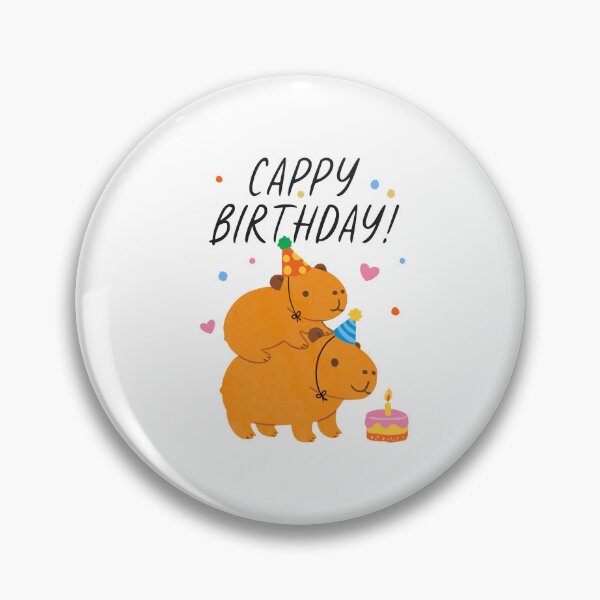 Item preview, cappy birthday designed and sold by wesdesignshop.
