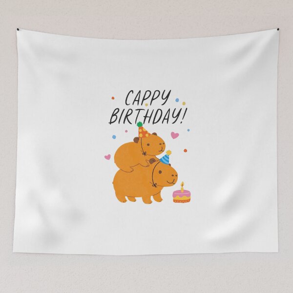 Item preview, cappy birthday designed and sold by wesdesignshop.
