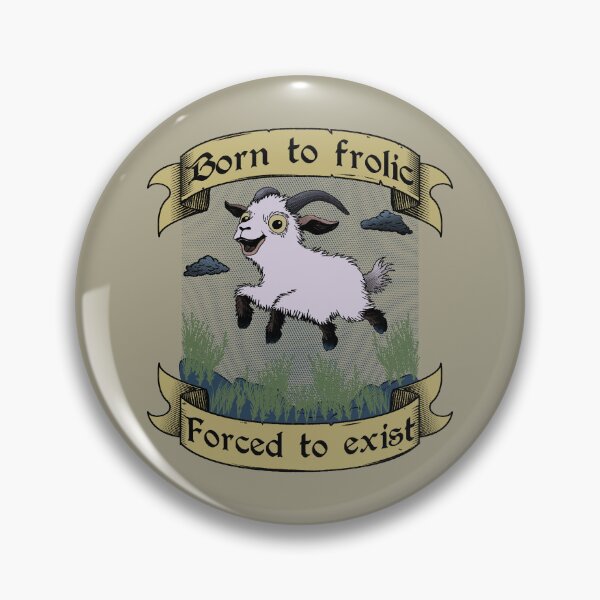 Item preview, Existentially Unstable Goat designed and sold by Subliminal Media.