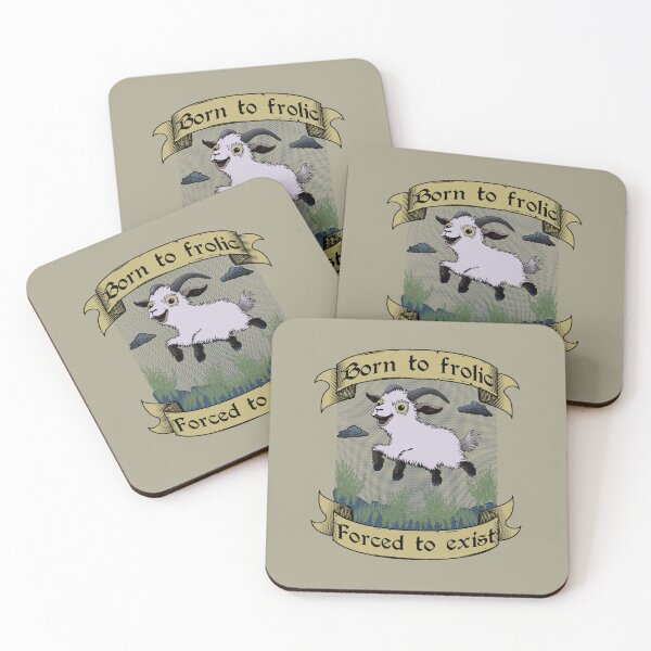 Item preview, Existentially Unstable Goat designed and sold by Subliminal Media.