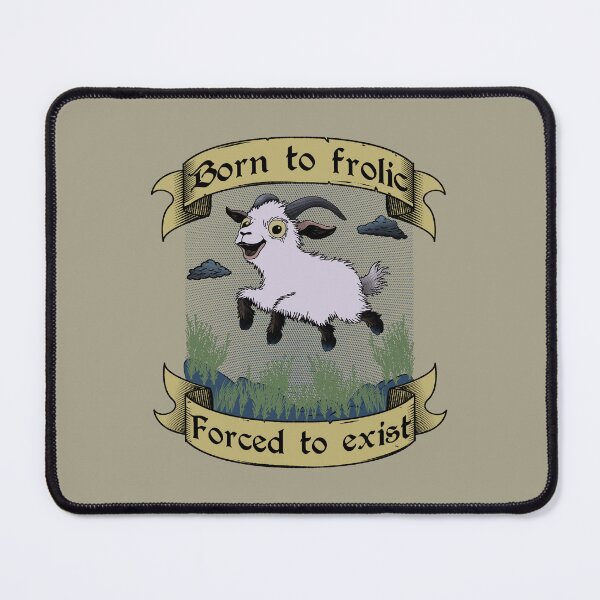 Item preview, Existentially Unstable Goat designed and sold by Subliminal Media.