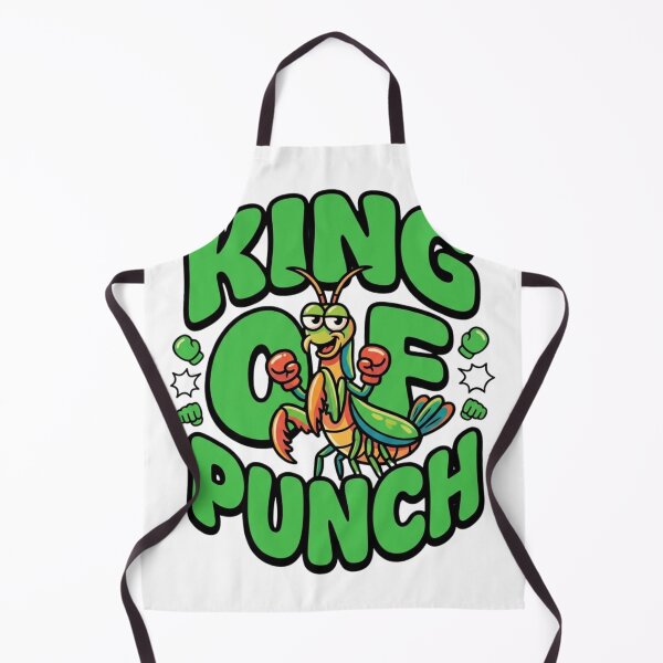 Item preview, King of the Punch Mantis Shrimp Retro Science Humor Design designed and sold by BoldBrushfine.