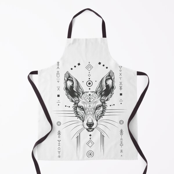 Item preview, ​Geometric Fox Head Mandala Art designed and sold by fofo1973.