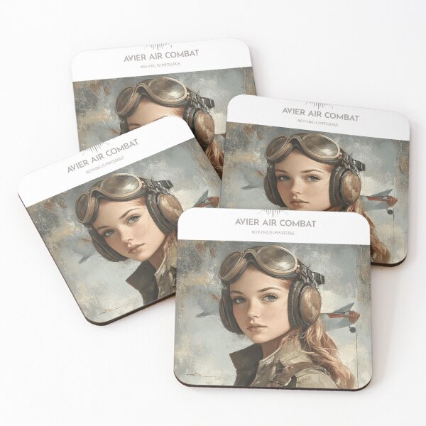 Item preview, Female fighter Avier pilot called Constance designed and sold by AvierAero.