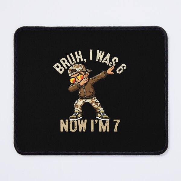 Item preview, I Was 6 Now I’m 7 Dabbing 7th Birthday Boy designed and sold by gladysenglish.