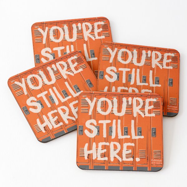 Item preview, You're Still Here. — Locker Teacher T-Shirt | EdRebel™ Still Here Collection designed and sold by EdRebel.