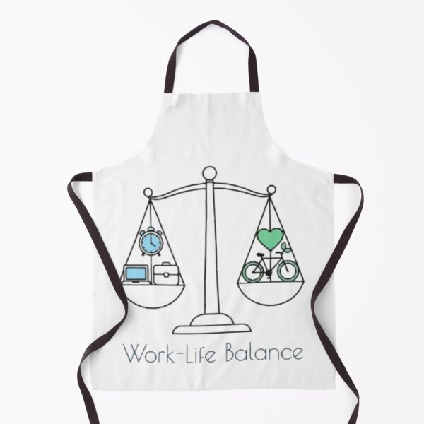 Item preview, ​Funny Work-Life Balance Minimalist Art designed and sold by fofo1973.
