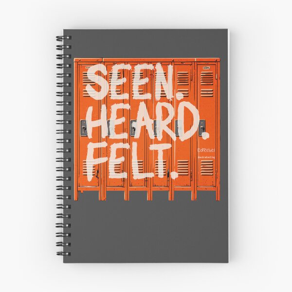 Item preview, Seen. Heard. Felt. — Locker Teacher T-Shirt | EdRebel™ Tardy Bell Collection designed and sold by EdRebel.