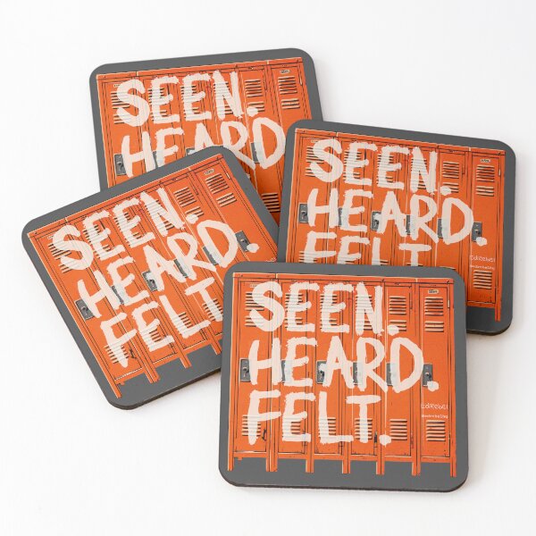 Item preview, Seen. Heard. Felt. — Locker Teacher T-Shirt | EdRebel™ Tardy Bell Collection designed and sold by EdRebel.
