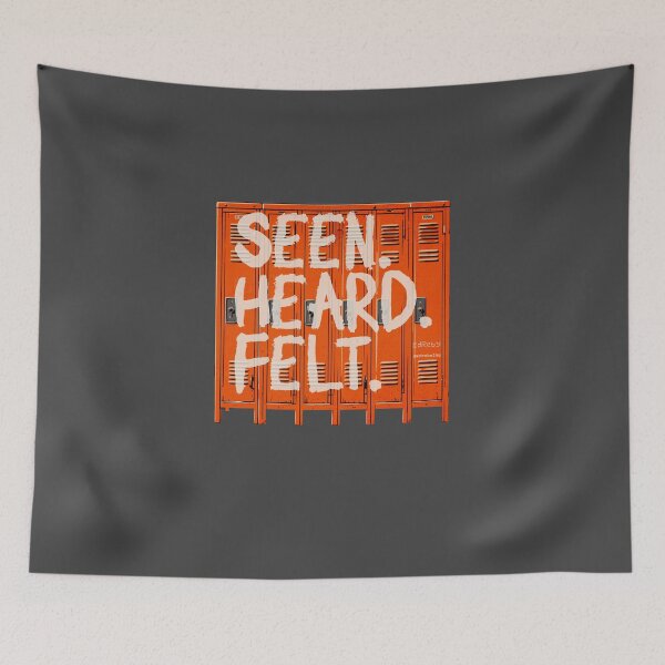Item preview, Seen. Heard. Felt. — Locker Teacher T-Shirt | EdRebel™ Tardy Bell Collection designed and sold by EdRebel.