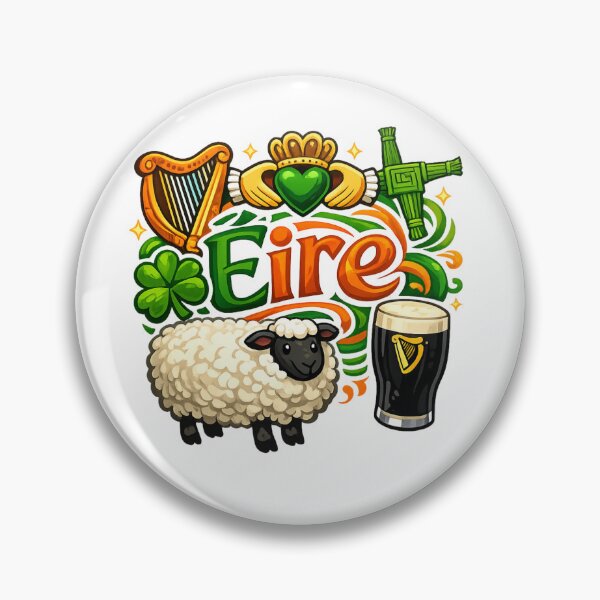 Item preview, Eire Symbols Emerald Spirit of Éire designed and sold by gillys.