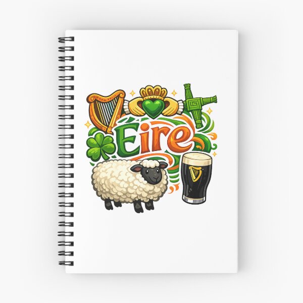 Item preview, Eire Symbols Emerald Spirit of Éire designed and sold by gillys.