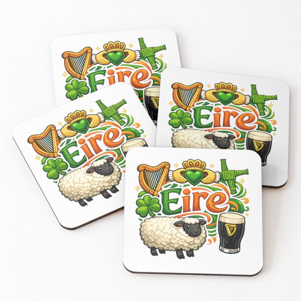 Item preview, Eire Symbols Emerald Spirit of Éire designed and sold by gillys.
