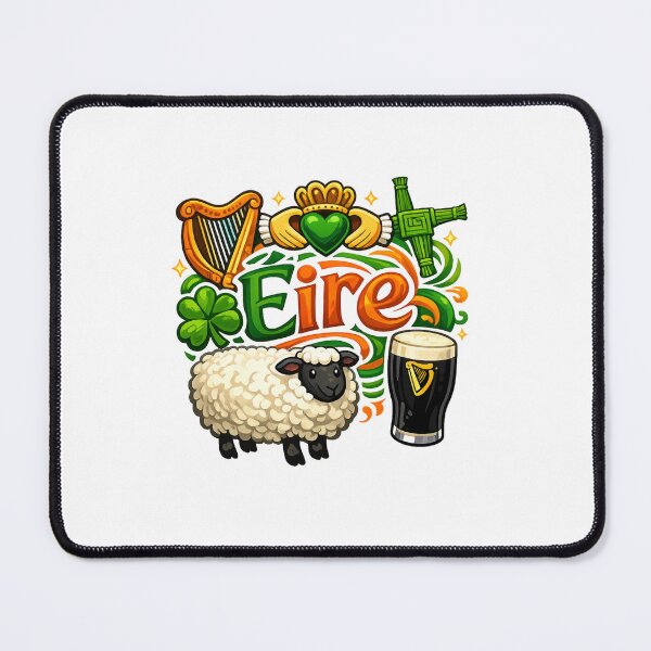 Item preview, Eire Symbols Emerald Spirit of Éire designed and sold by gillys.