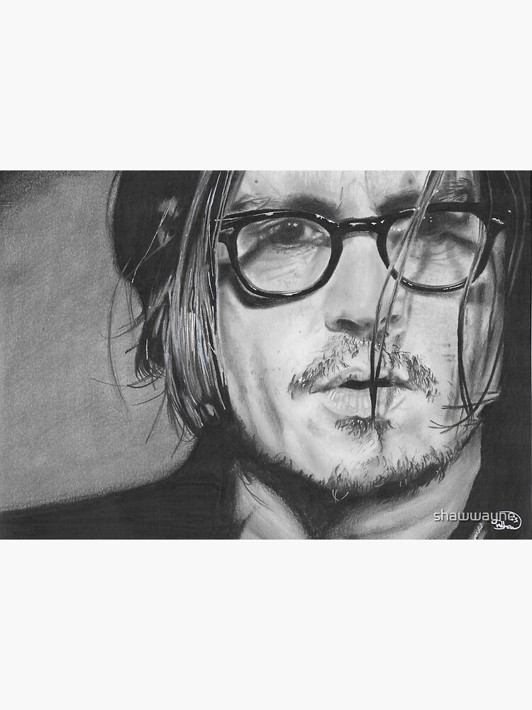 "Johnny Depp" Art Print by shawwayne Redbubble