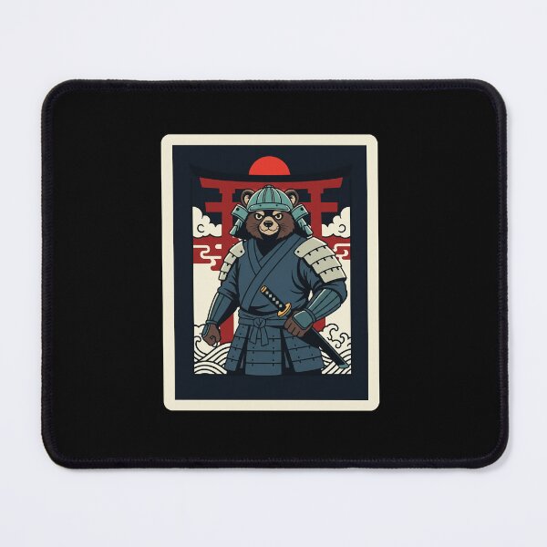 Item preview, Samurai Bear Warrior Japanese Style Animal designed and sold by JordynLadukeg65.
