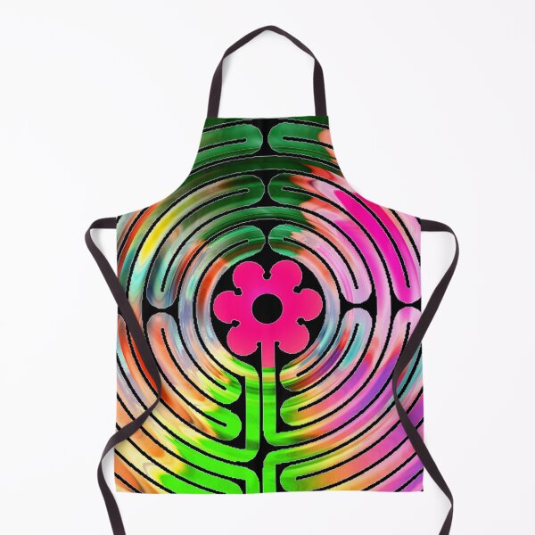 Item preview, Meditation Labyrinth – Mindfulness Journey & Spiritual Path Art designed and sold by ArtsyExplorer.