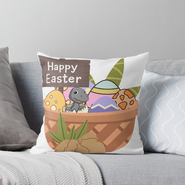 Item preview, Easter eggs basket and baby dinosaur hatchling designed and sold by thefrenchyviet.