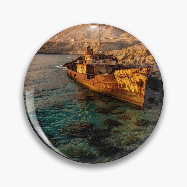 Item preview, Haql Shipwreck Beach, Tabuk, Saudi Arabia designed and sold by GoldenVerseArt.
