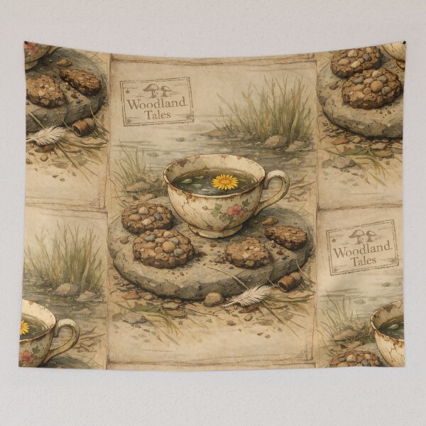 Item preview, Mud-Caked Tea Party - Goblincore designed and sold by bapupa.