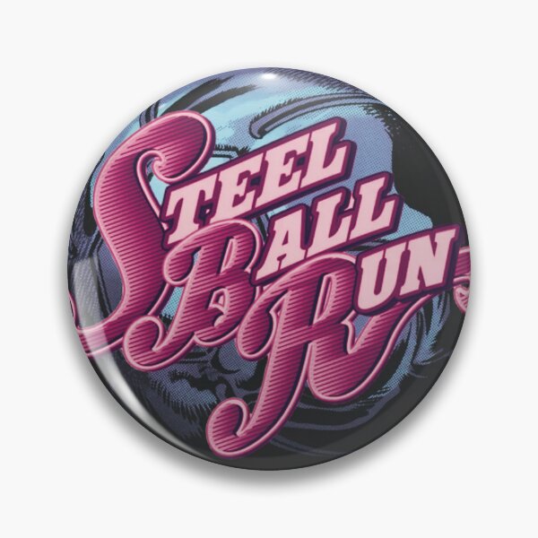 Item preview, Steel Ball Run blue ball logo designed and sold by mrzonka.