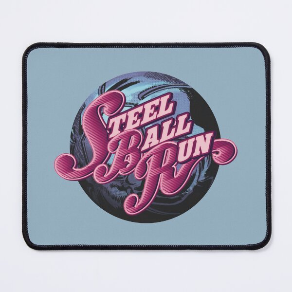 Item preview, Steel Ball Run blue ball logo designed and sold by mrzonka.