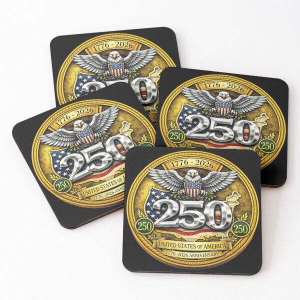 Item preview, 250 Years America Anniversary 250th Independence Day Freedom designed and sold by gear-posters.