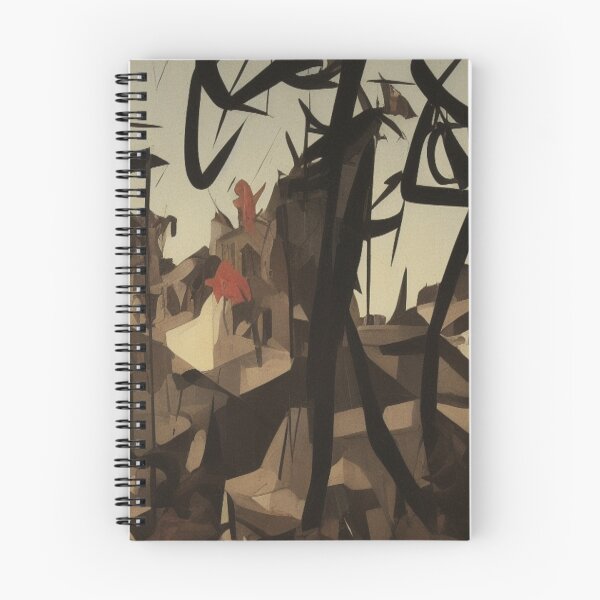 Item preview, Cubist scene full of dynamism – Abstract Battle Vision in powerful forms designed and sold by FotoworldEdel.
