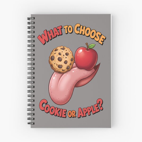 Item preview, The Tongue’s Great Choice - Premium Cereal Cookie or Apple? designed and sold by Art-Arcade6.