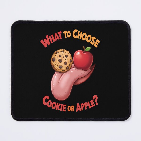 Item preview, The Tongue’s Great Choice - Premium Cereal Cookie or Apple? designed and sold by Art-Arcade6.
