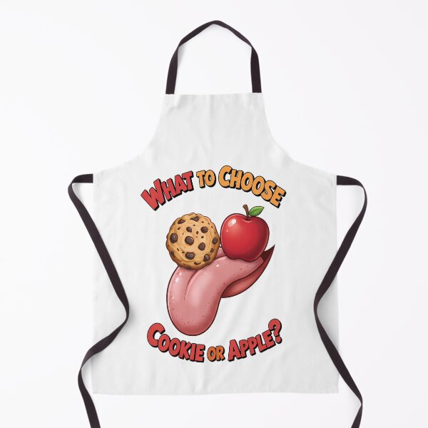 Item preview, The Tongue’s Great Choice - Premium Cereal Cookie or Apple? designed and sold by Art-Arcade6.
