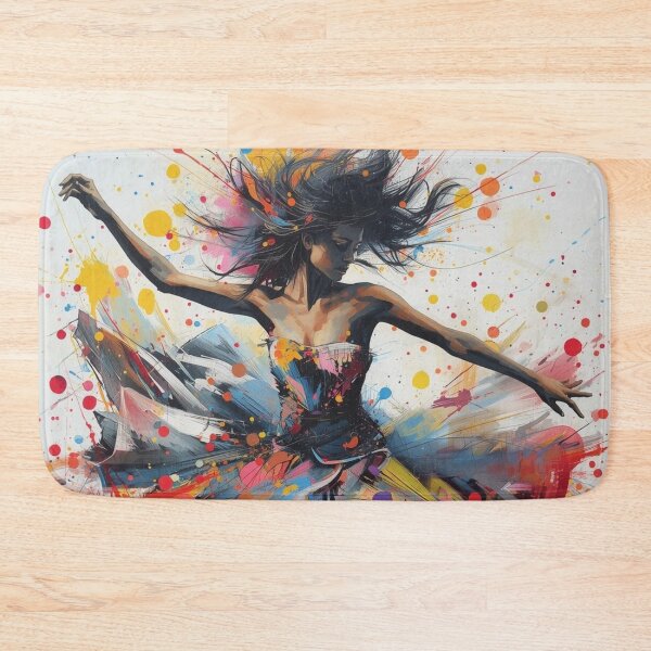 Item preview, Abstract Dance Art Splash Painting designed and sold by MarselArt.