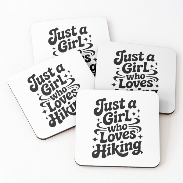 Item preview, Just a Girl Who Loves Hiking designed and sold by jkrphoto.