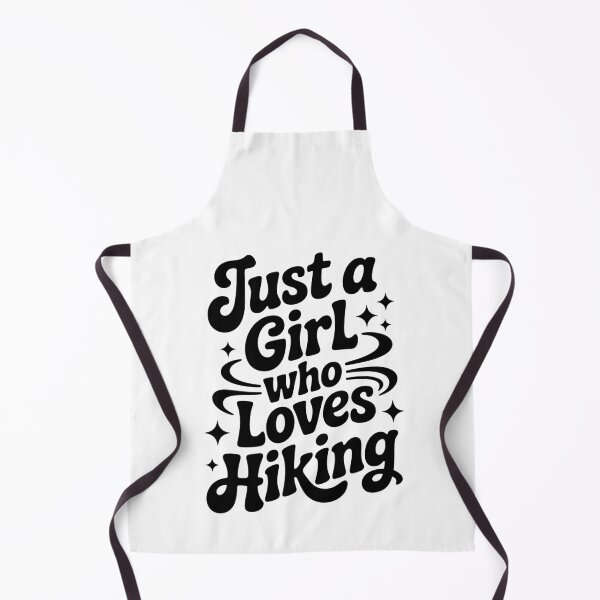 Item preview, Just a Girl Who Loves Hiking designed and sold by jkrphoto.