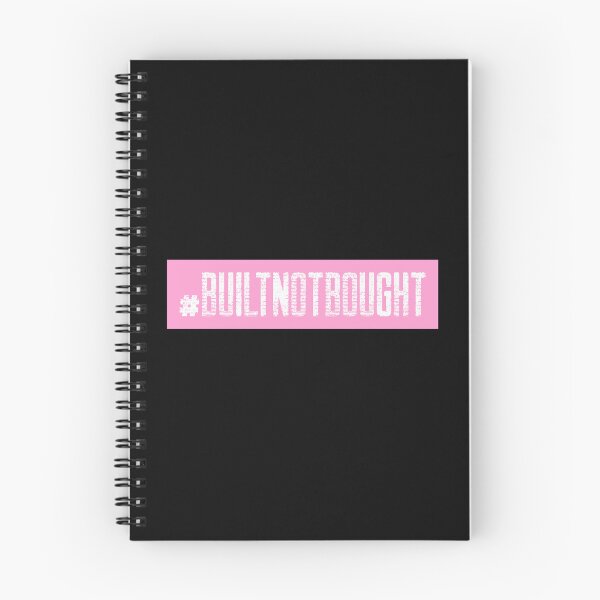 Item preview, #BuiltNotBought Hashtag T-Shirt designed and sold by DwishOriginals.