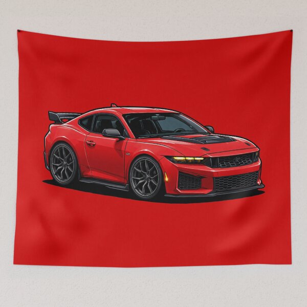 Item preview, Toon Dark Horse SC - Race Red designed and sold by VenZolic.