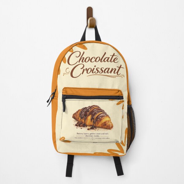 Item preview, Buttery Chocolate Croissant | Cozy Morning Bakery Design | French Pastry Lover Gift designed and sold by SergeyDigital.