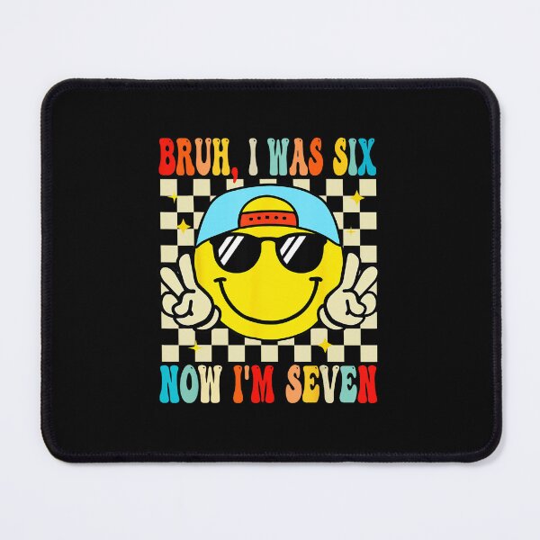 Item preview, Bruh I Was Six Now I’m Seven Funny 7th Birthday Smile designed and sold by gladysenglish.