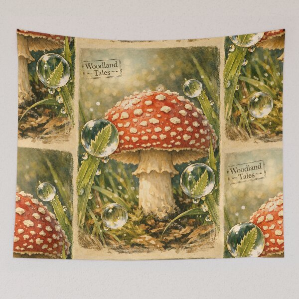 Item preview, Amanita’s Morning Dew - Mushcore designed and sold by bapupa.