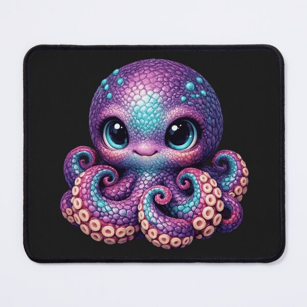 Item preview, Cute Purple Ocean Octopus designed and sold by AlfonsoRWescott.