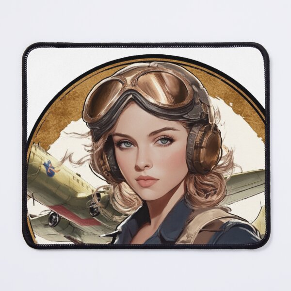 Item preview, Female fighter Avier pilot called Margaret designed and sold by AvierAero.