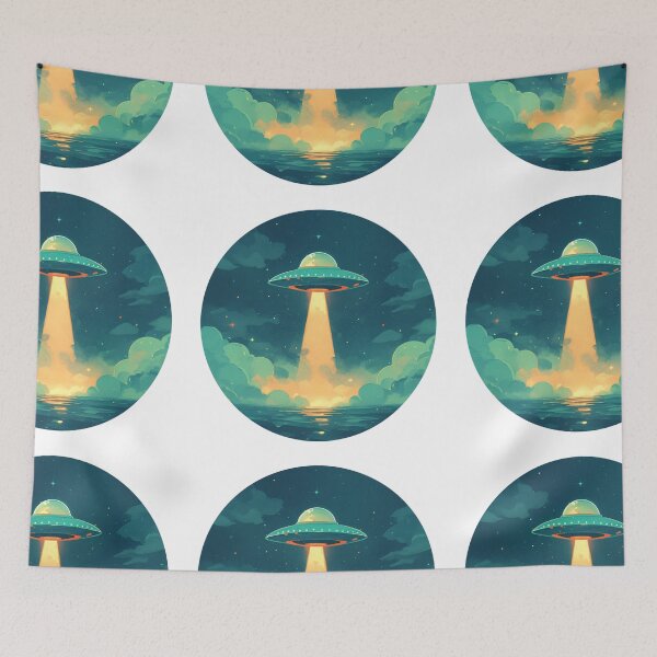 Item preview, Cute Ufo designed and sold by MendaciousMina.
